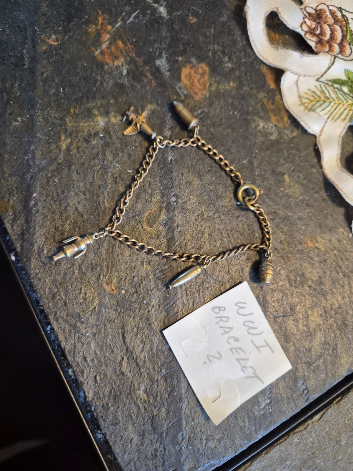 world war 2 bracelet grandmas estate just the way we found it