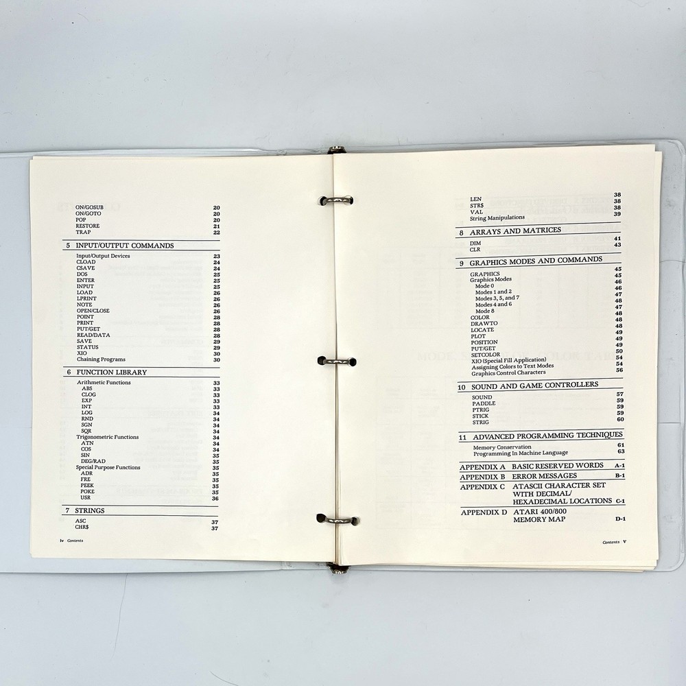 Inside ATARI Basic 1980 & ATARI 400/800 Reference Manual & APX Fall 1983 Catalog