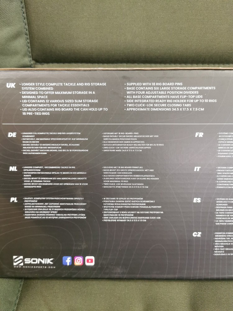 Sonik Lokbox Long S-3 Box