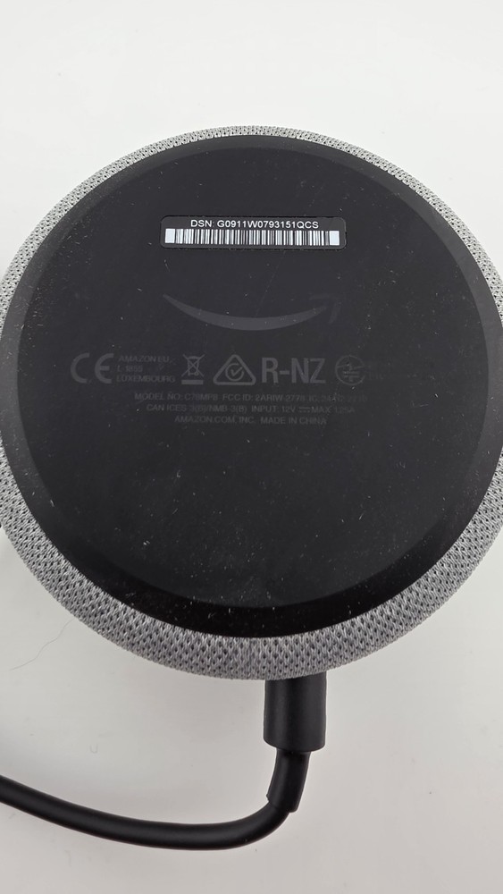 Amazon Echo Dot 3rd Gen Smart Speaker C78MP8 Tested
