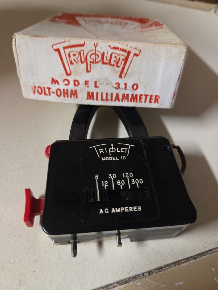 Vintage Triplett Volt-OHM Multimeter Model 310