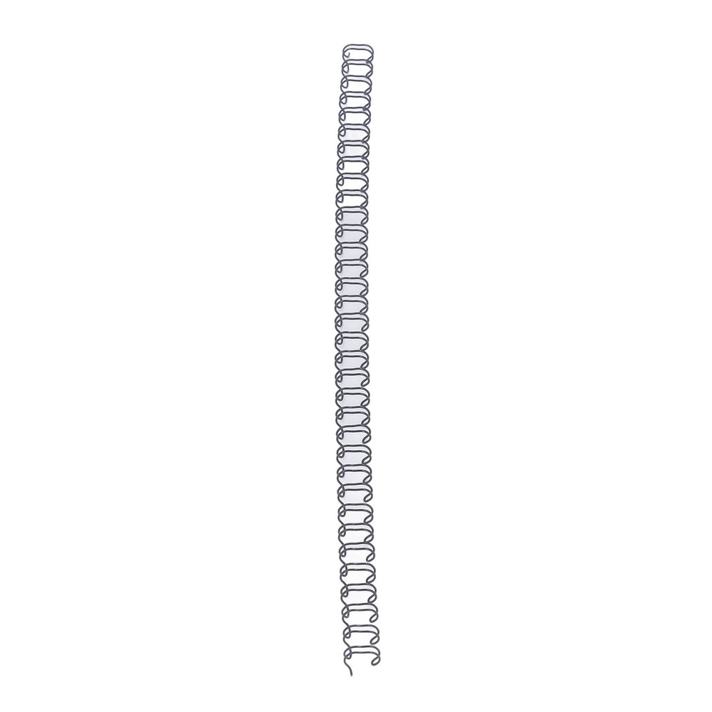 Black 100x Double Loop Wire Binding Spine 6.4mm Diameter 34 Teeth 3:1 Scale Comb