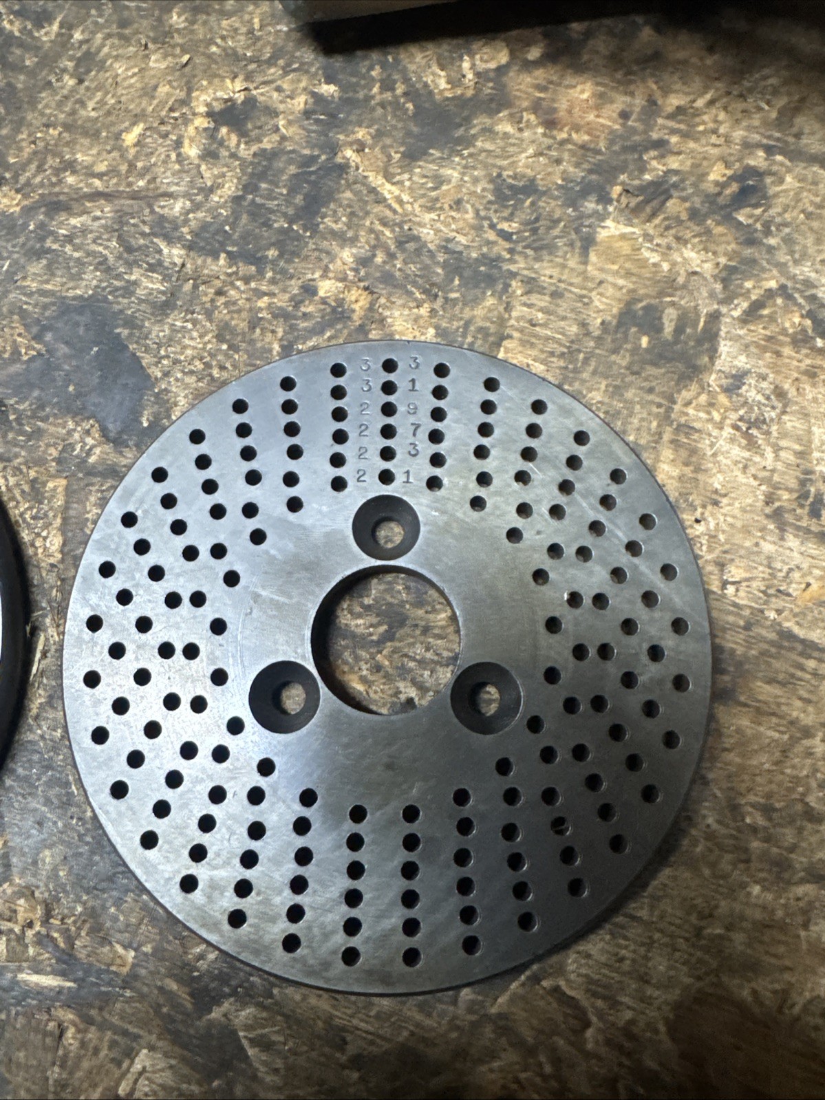 Ellis Dividing Indexing Head With 3 Plates