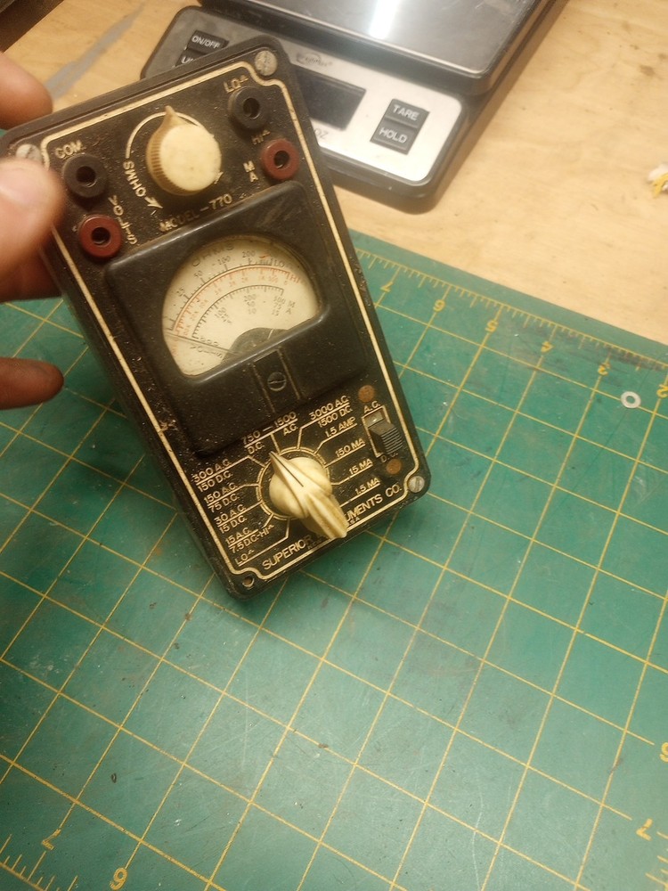Old Model 770 Meter Superior Instruments