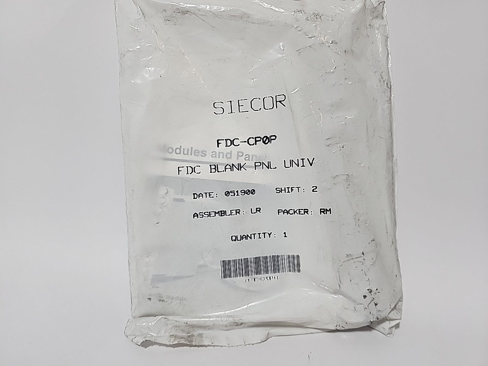 Siecor FDC CPOP Blank Panel Lot of 11