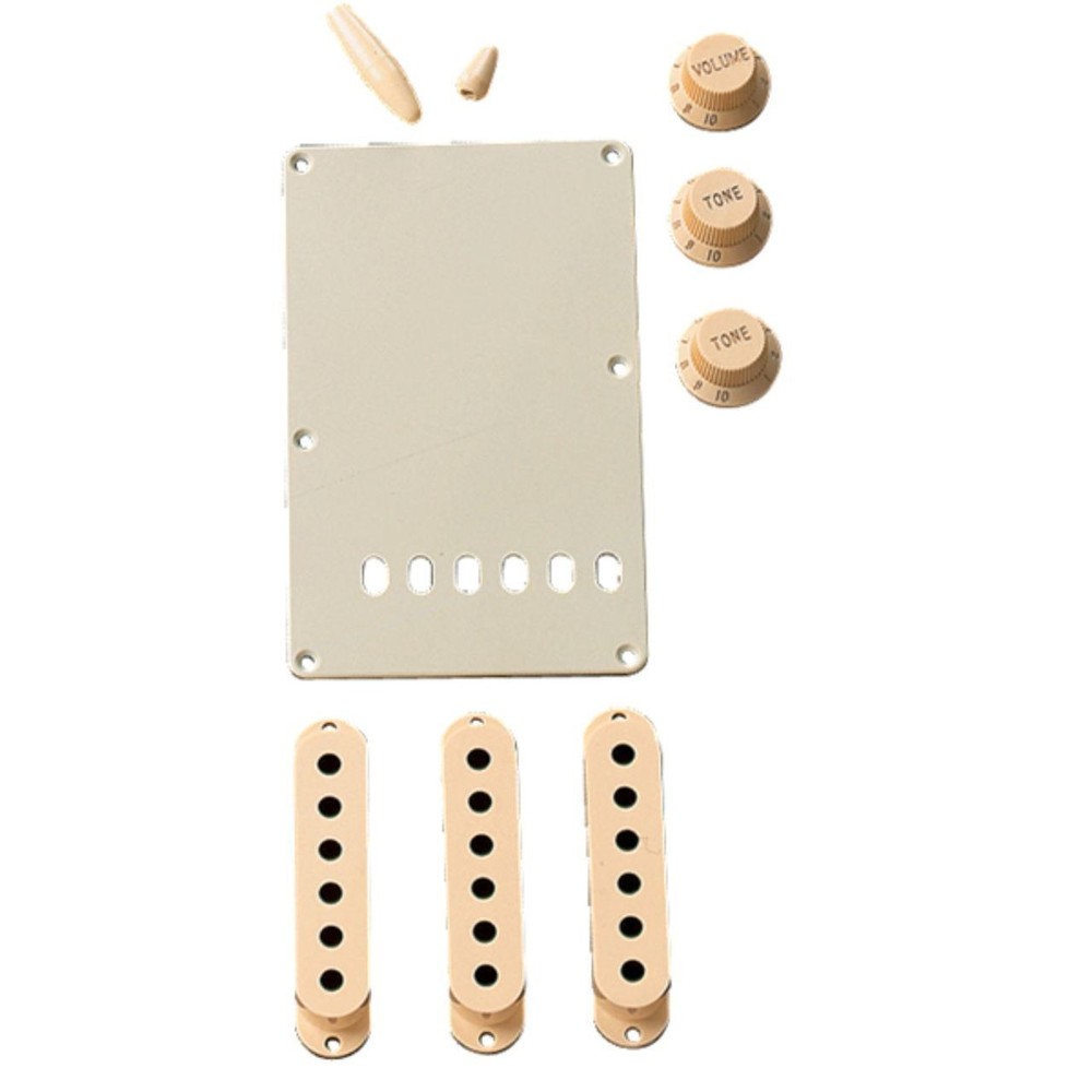 Fender Stratocaster Electric Guitar Accessory Kit, Aged White