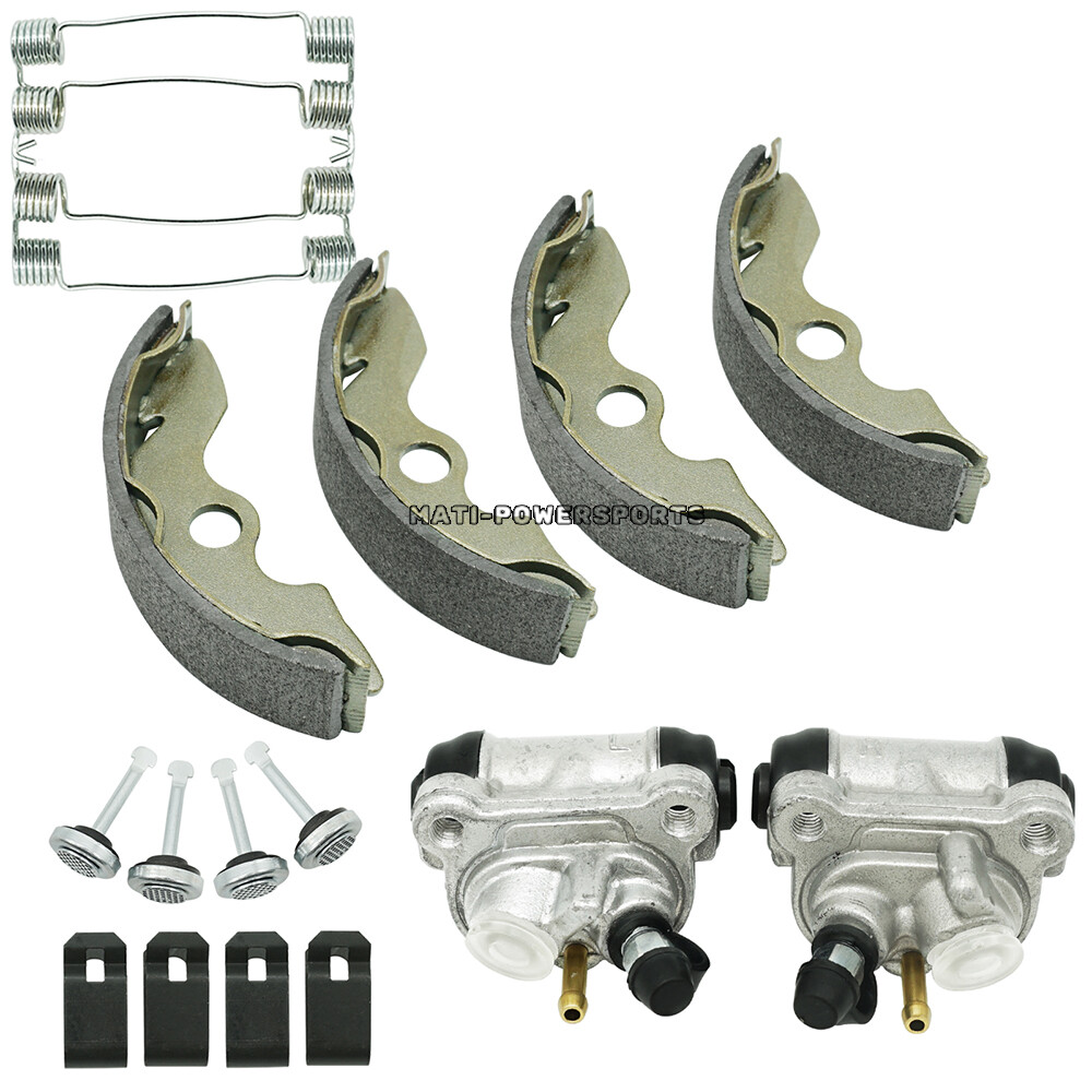 Front Brake Wheel Cylinders w/Shoes for Honda FourTrax 300 TRX300 2x4 1993-2000