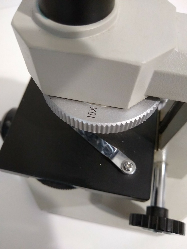 MEIJI TECHNO MICROSCOPE ILLUMINATED TESTED NICE!