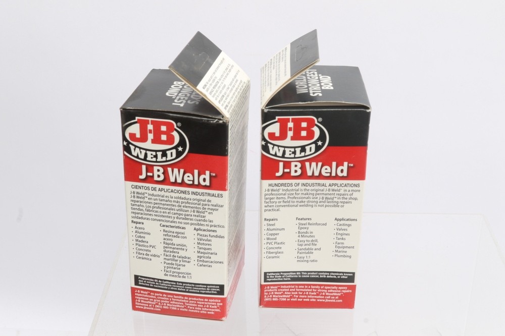 2 packs JB Weld 8280 Weld Welding Compound Professional size Cold Weld