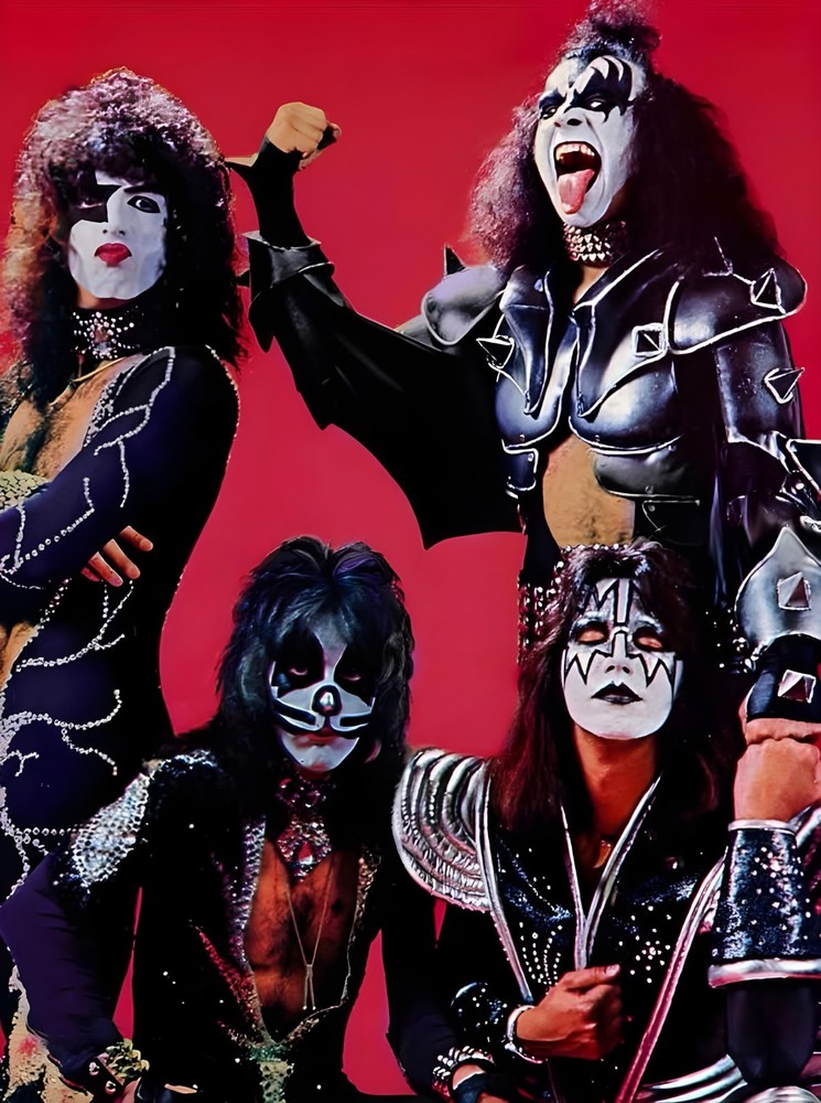 11x15 Kiss Destroyer Era Poster Paul Gene Ace Frehley Peter Criss