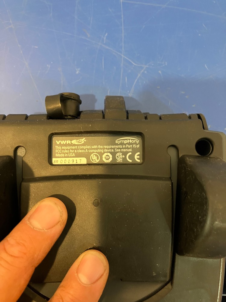 15359 VWR symphony SB80PI PH meter