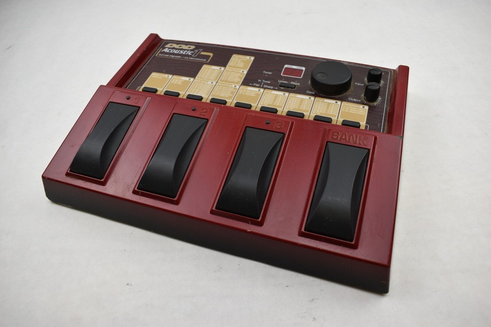 DOD Acoustic 1 Guitar Preamp/Fx Processor NO POWER SUPPLY