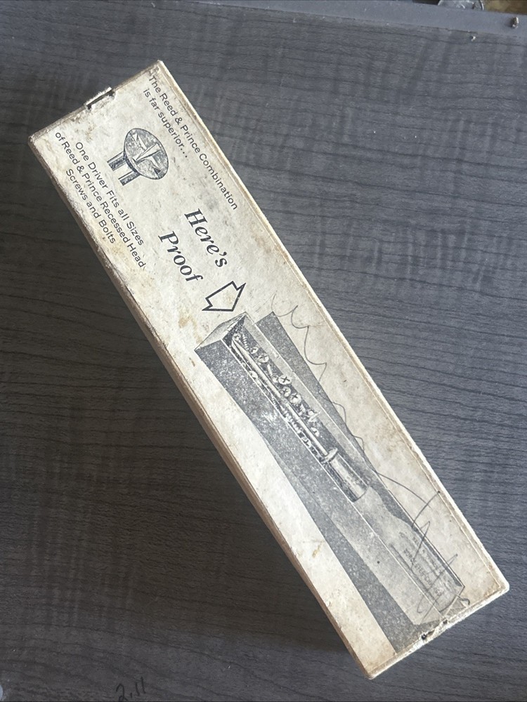 Reed & Prince Phillips Screwdriver     ORIGINAL BOX ONLY