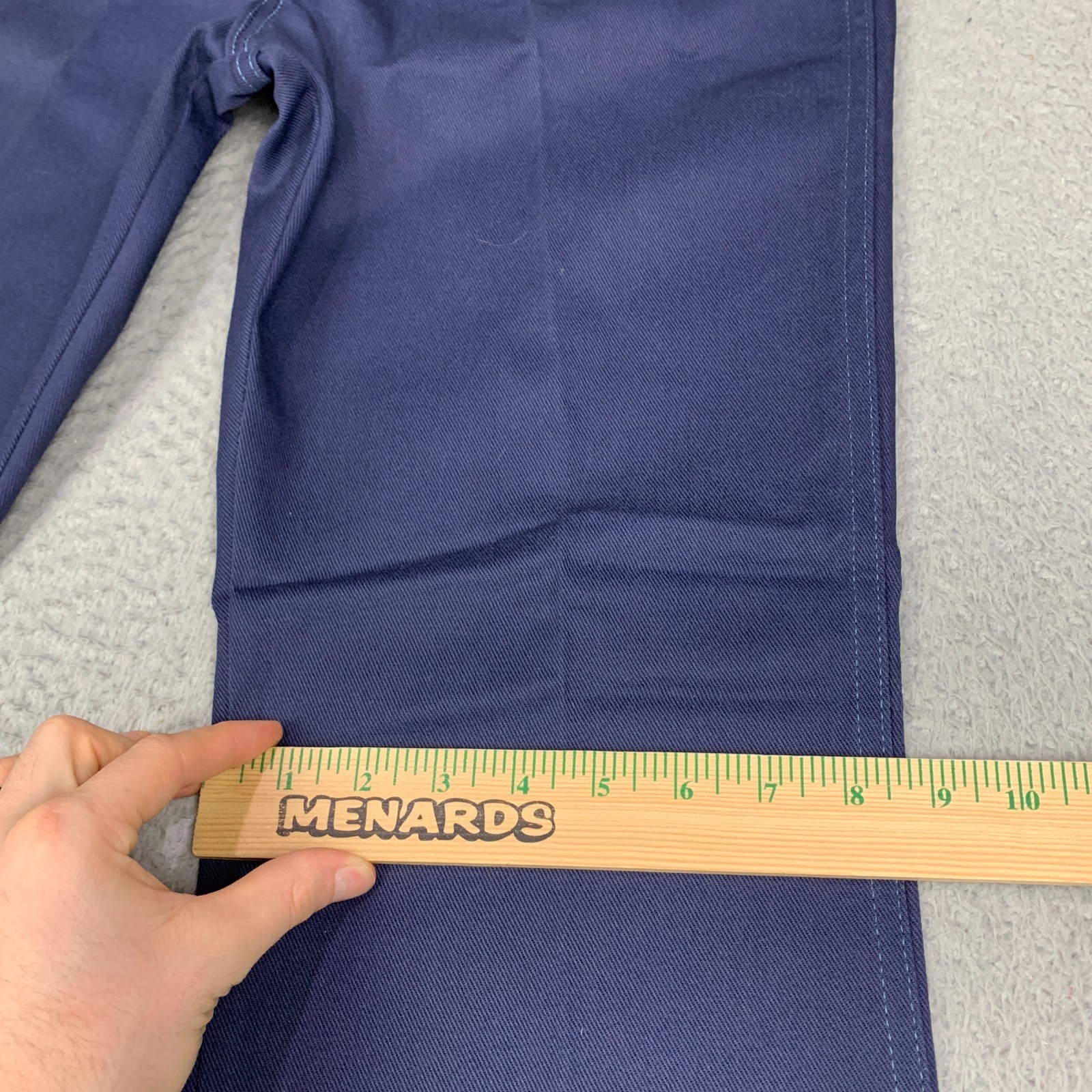 Vintage 70s Mr Leggs Flare Pants Men’s 32x31 Navy Deadstock 1970s NEW