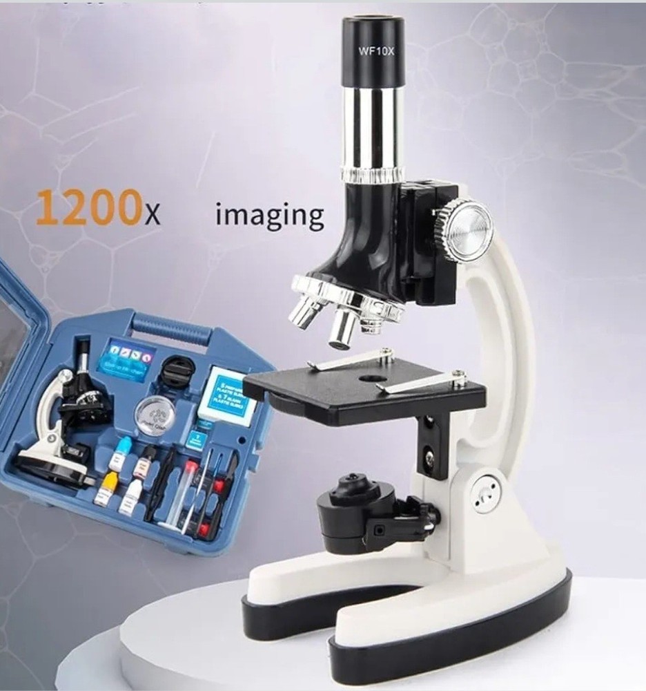 Microscope Accessories Kit 1200X 28 pcs/Set Biological Microscope Microscope...