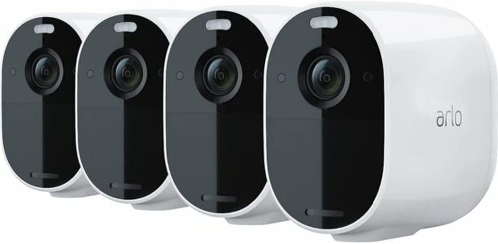 Arlo Pro 4 Spotlight - 4 Camera Security Bundle - VMC4450P-1CCNAS - RFRBSHD