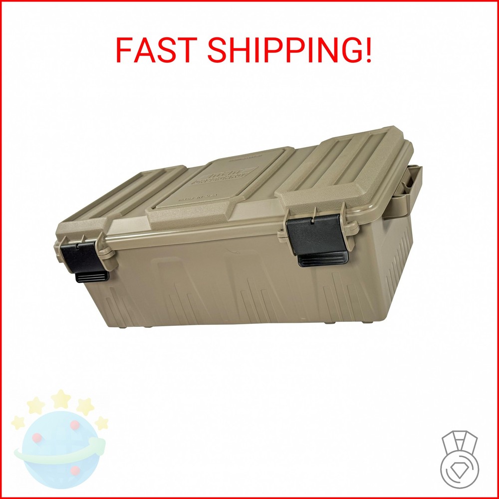 MTM ACDC30, Divided Ammo Crate Utility Box, Water- Resistant, Stackable, Snap La