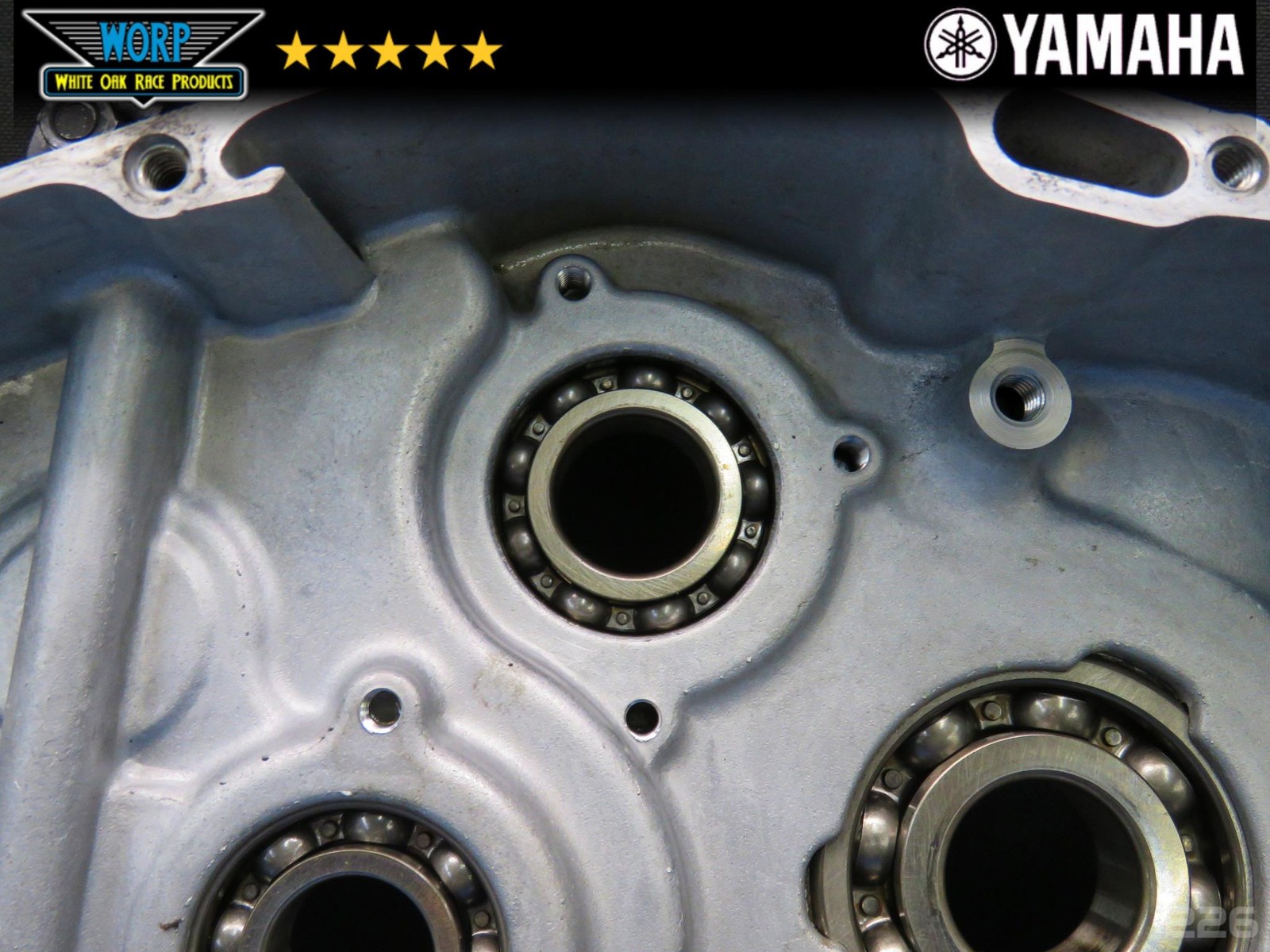 2006 YAMAHA RAPTOR 350 MATCHED LEFT RIGHT CRANK CASES CRANKCASE SET ~ OEM 04-13