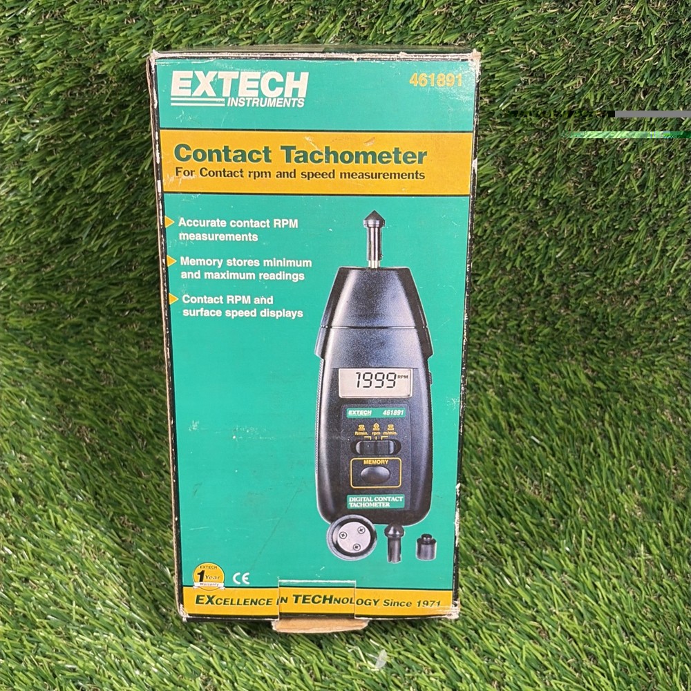 Extech 461891 Digital Contact Tachometer