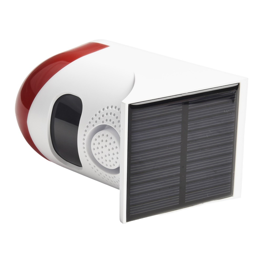 Wireless Solar Alarm System Motion Sensor Alarm with 120dB Sound WiFi Enabled
