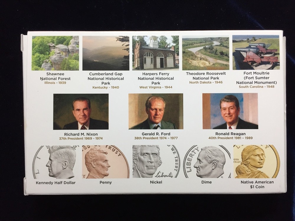 2016 US Mint Proof Set 13 Piece Clad Set COA OGP