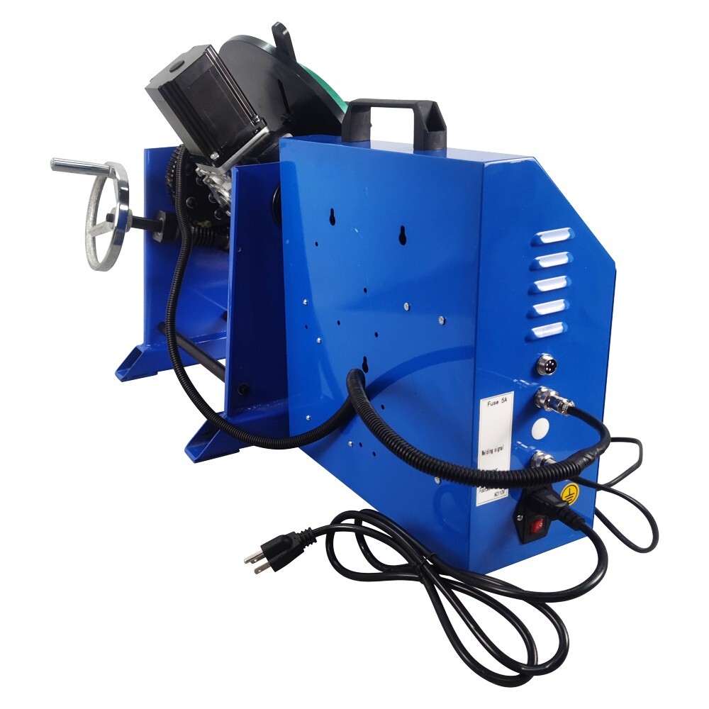 50KG Welding Positioner Turntable Soldering (PLC Controller) with 200mm Chuck