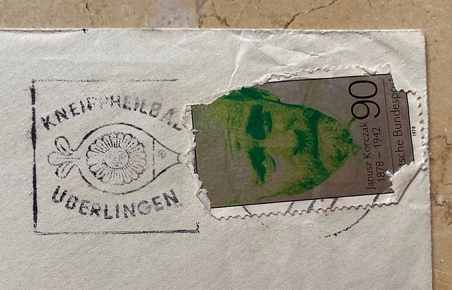 HINDENBURG DISASTER 1ST OFFICER ALBERT SAMMT AUTOGRAPHED ADDRESSED ENVELOPE 1979