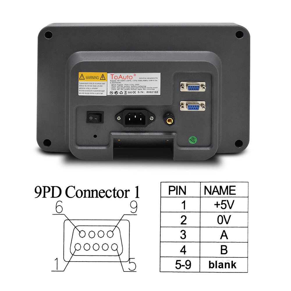 12" 40" TTL Linear Scale 2 Axis Digital Readout DRO Display Kit Milling Lathe US