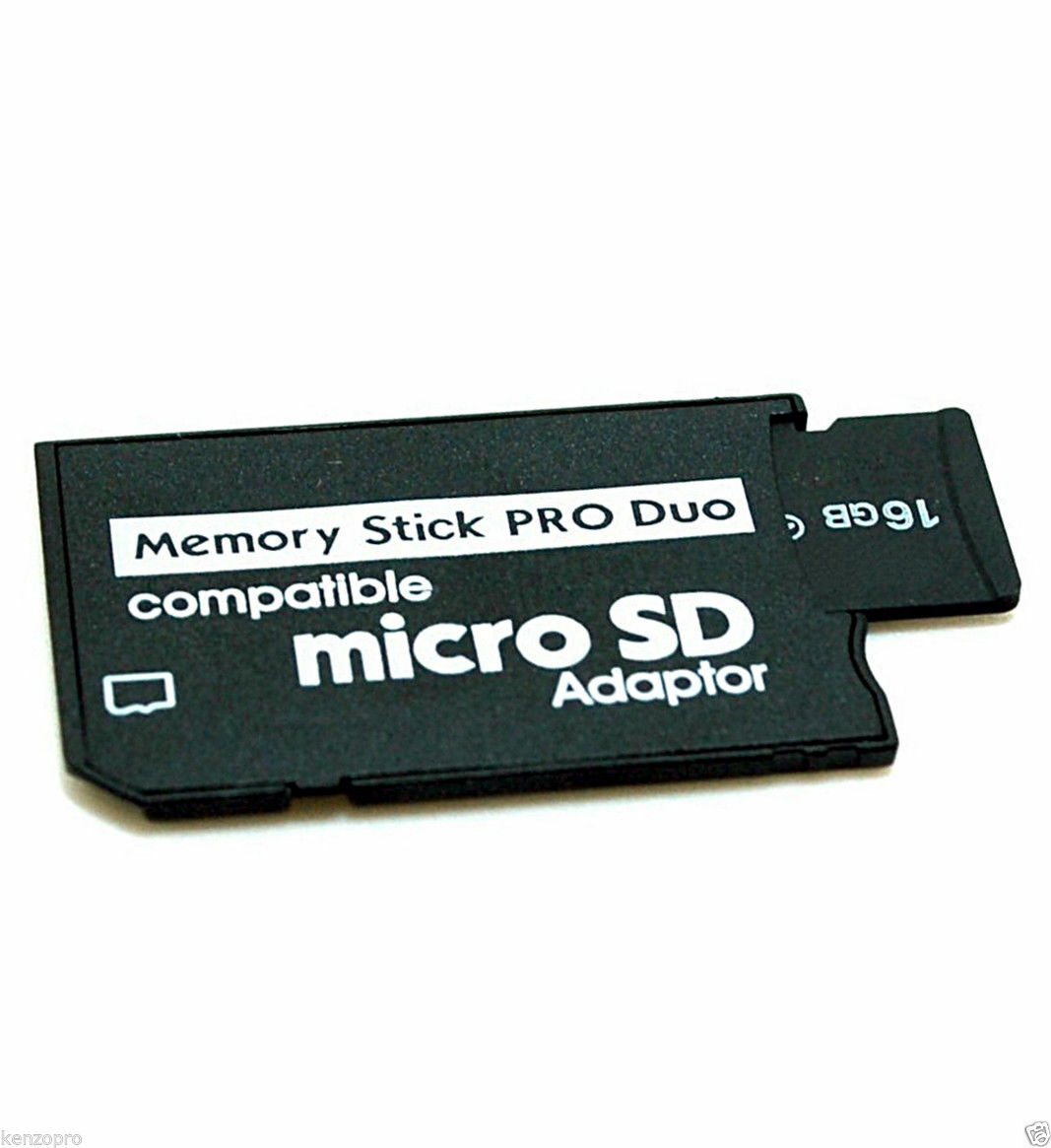 Micro SD SDHC TF to Memory Stick MS Pro Duo PSP Adapter for PSP 1000 2000 3000