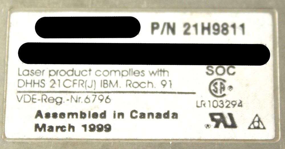 3COM 21H9856 IBM 1250 SX GBIC MODULE