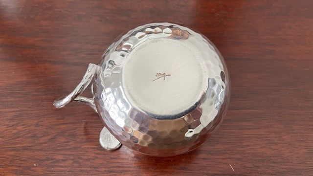 ARANY 2 pc. set, Silverplate bowl and small pitcher