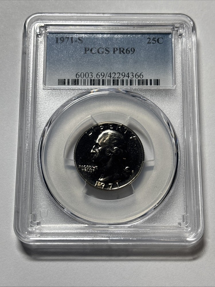 1971-S 5pc Proof Set - PCGS PR69 (KEY DATE)