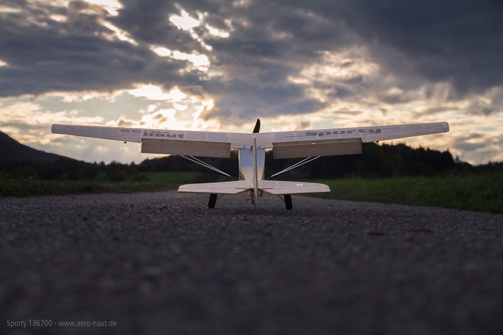 Sporty Remote Controlled Trainer with flaps