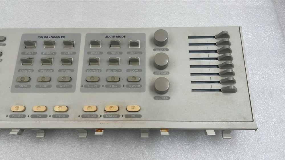 Philips HDI 5000 SonoCT Ultrasound Control Panel Button Slider Assembly AID-4