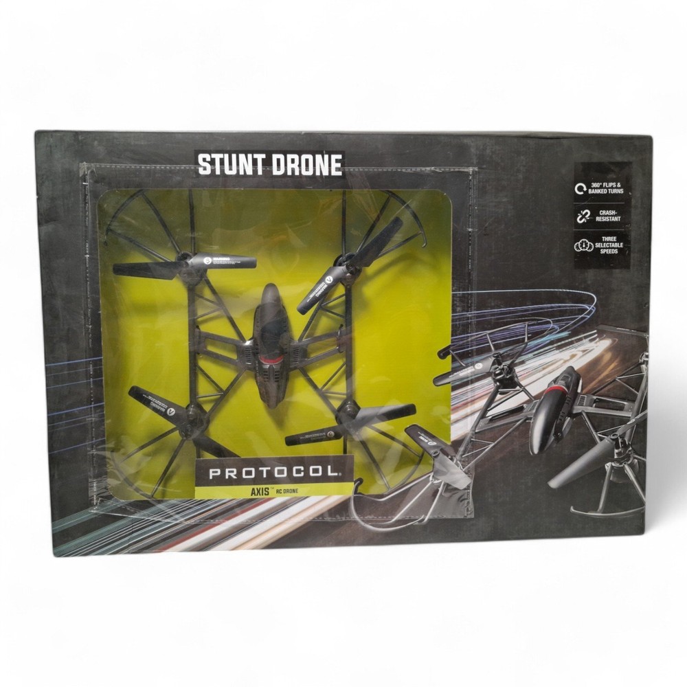 Protocol Axis RC Stunt Drone - Black [DAMAGED BOX]
