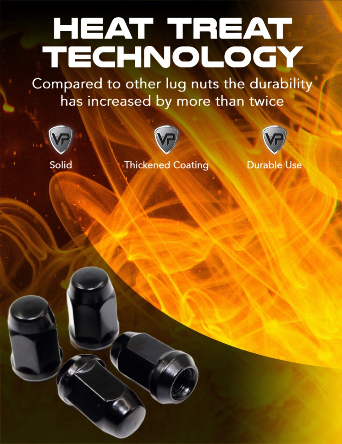 Set 20 12x1.5 Black Acorn Tuner Lug Nuts for Ford Fusion Focus Escape MKC MKZ