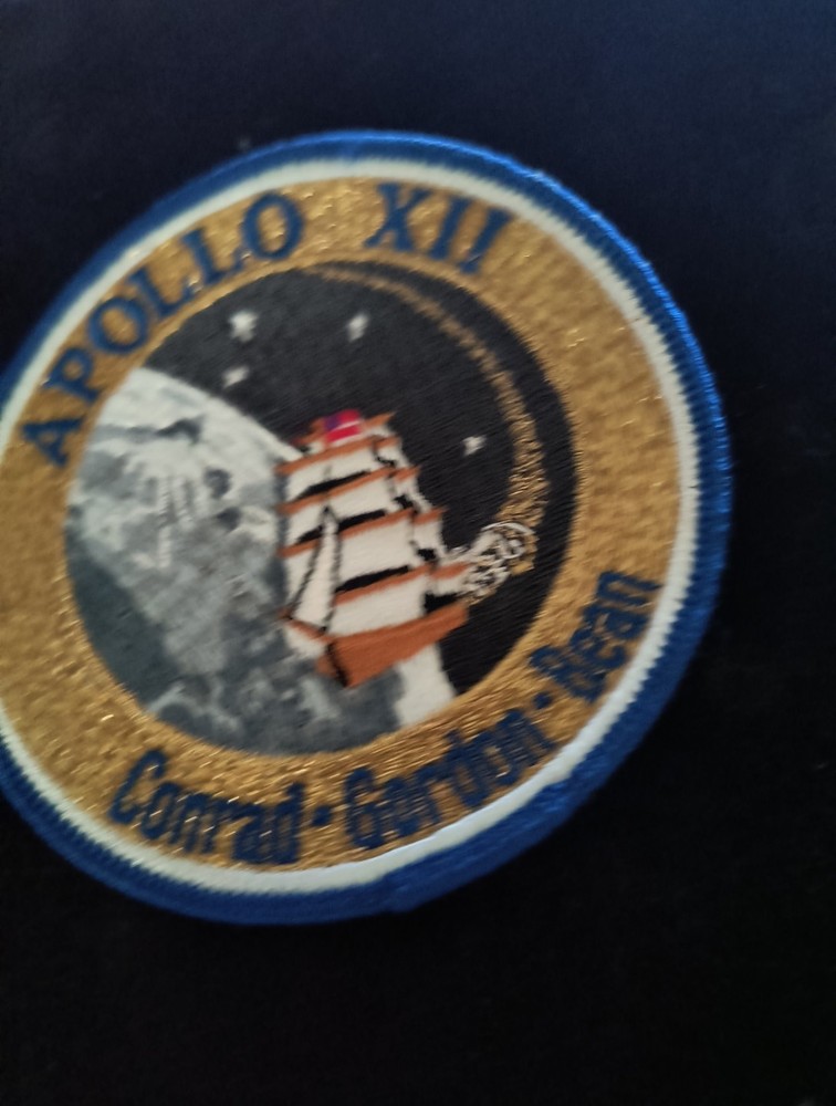 Vintage Apollo 12 Patch Conrad Gordon Bean