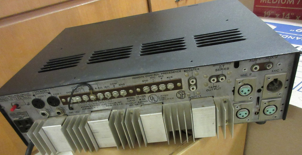 VINTAGE BOGEN ACOUSTA-MASTER CT-100 AMPLIFIER ACOUSTIC EQUALIZER
