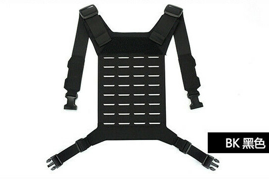 Tactical Vest Molle Back Plate Panel Combat Platform for D3 SS MK Chest Rig