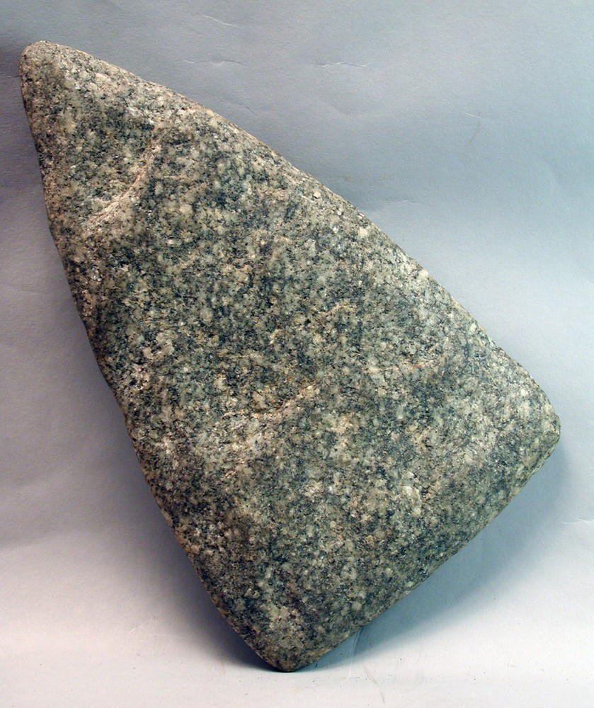 ORIGINAL AXE NEOLITHIC STONE CHISEL HOE TOOL WEAPON CELT ADZE ARTIFACT NIGER