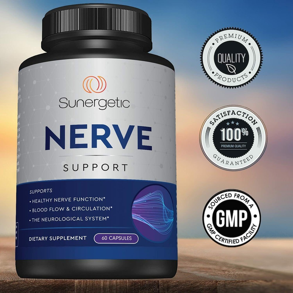 Premium Nerve Support Supplement – 60 Capsules