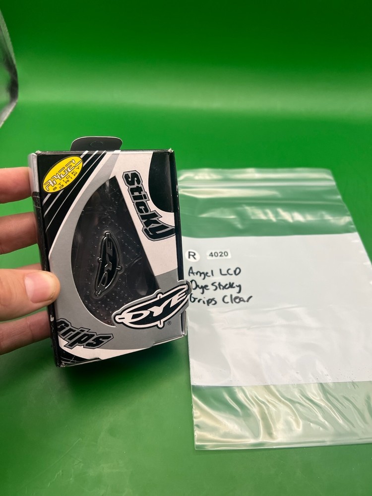 Angel LCD Dye Sticky Grips Clear Black