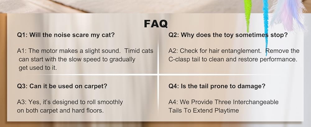 Interactive Cat Toy Ball - Automatic Interactive Cat Toys for