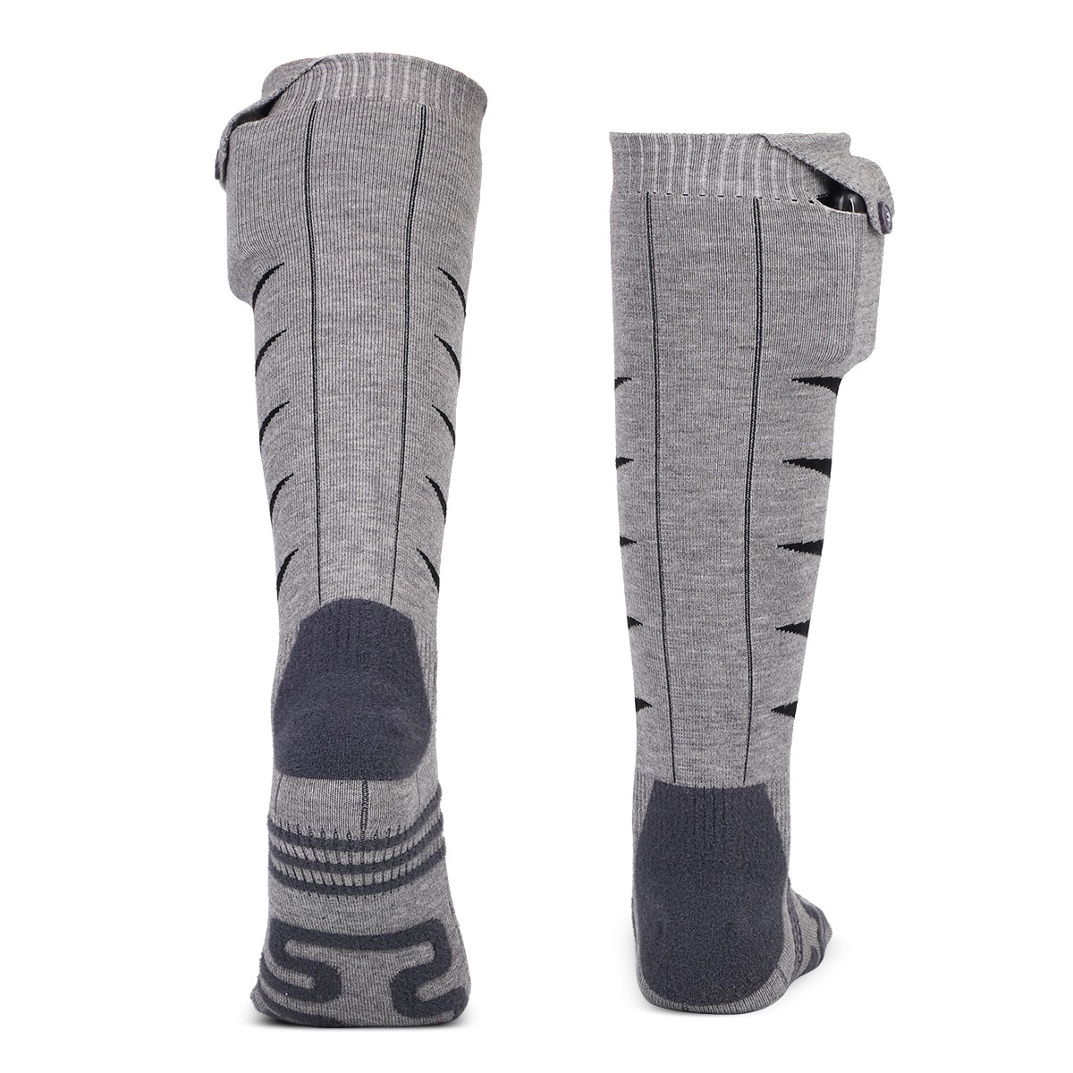 Rechargeable Electric 5000mAh Battery Heated Socks Men Women Winter Foot Warmer