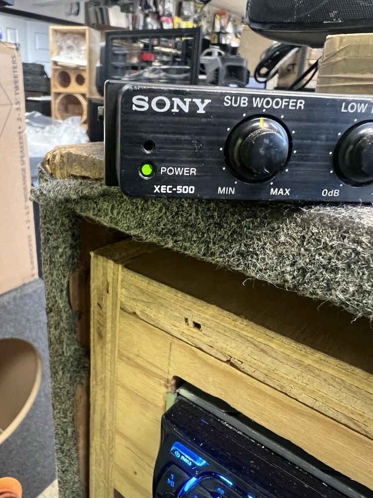 Old School Sony XEC-500 Equalizer