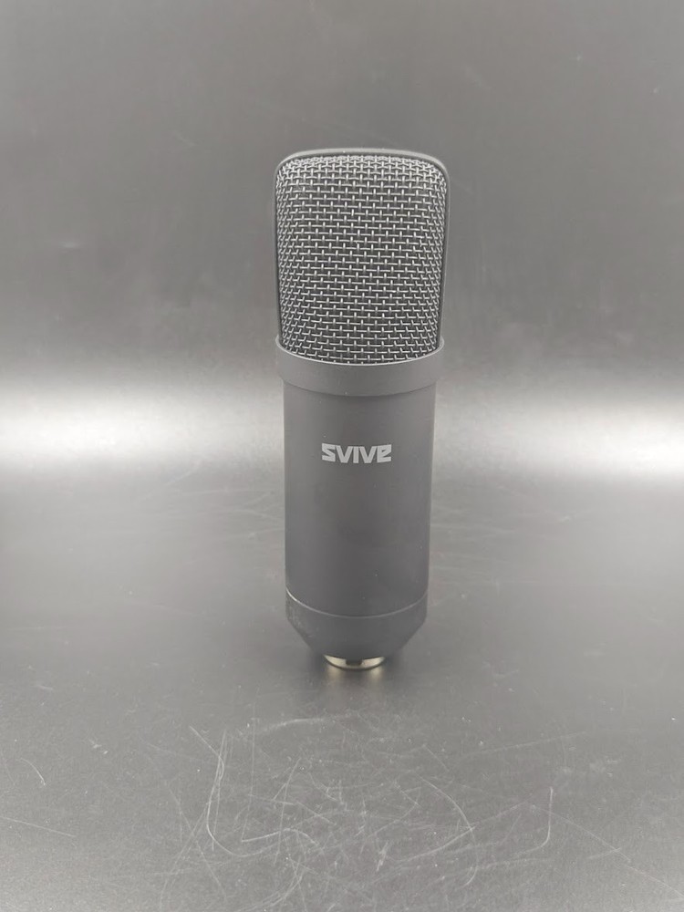 Svive Hydra XLR Studio Microphone Black Used Working