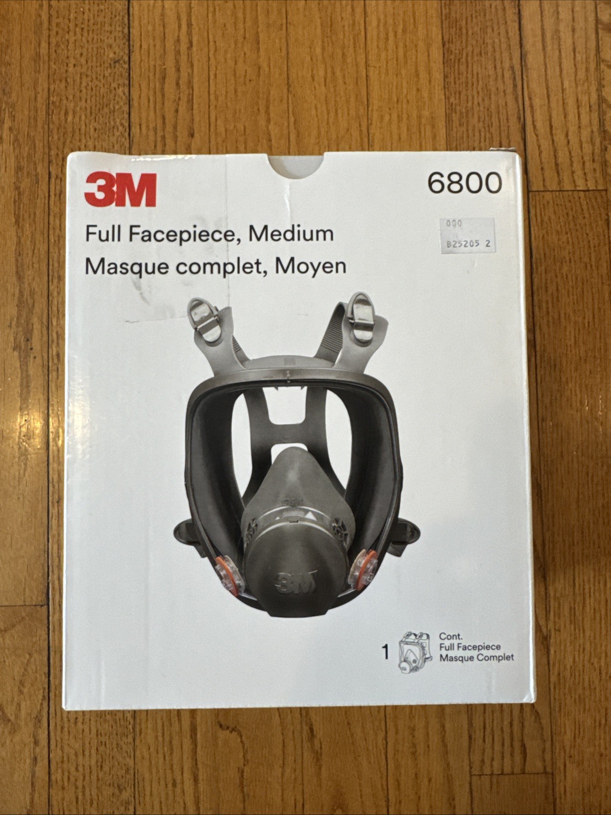 3M 6800 Full Facepiece Reusable Respirator Protection MEDIUM Med Seller In USA