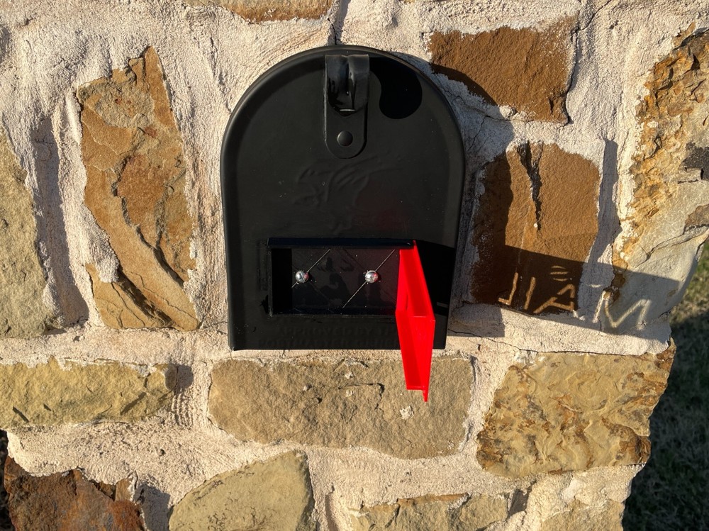US Mailbox Red Flag Solution Universal Front Mount Mail Replacement Outgoing