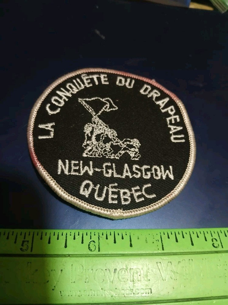 Patch- LA Conquete Du Drapeau Quebec (24-2235)