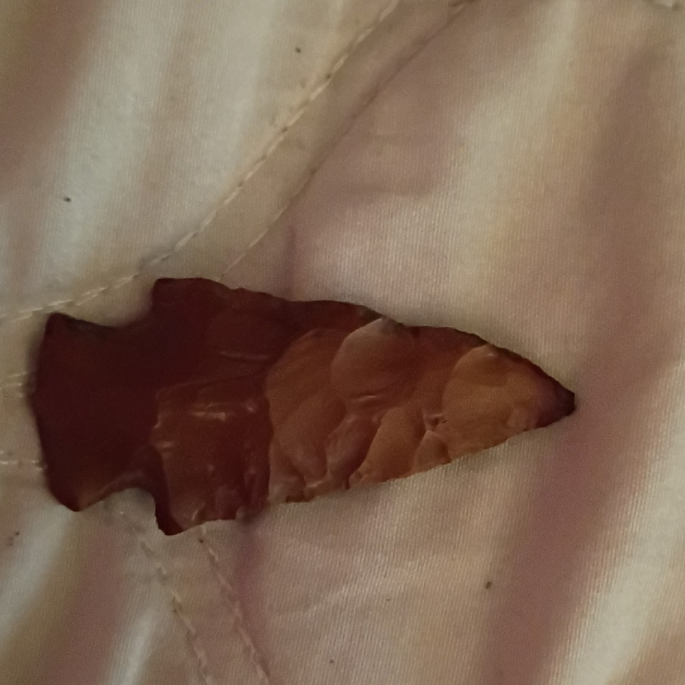 Native American Flint Knapped Stone Arrowhead Projectile Point